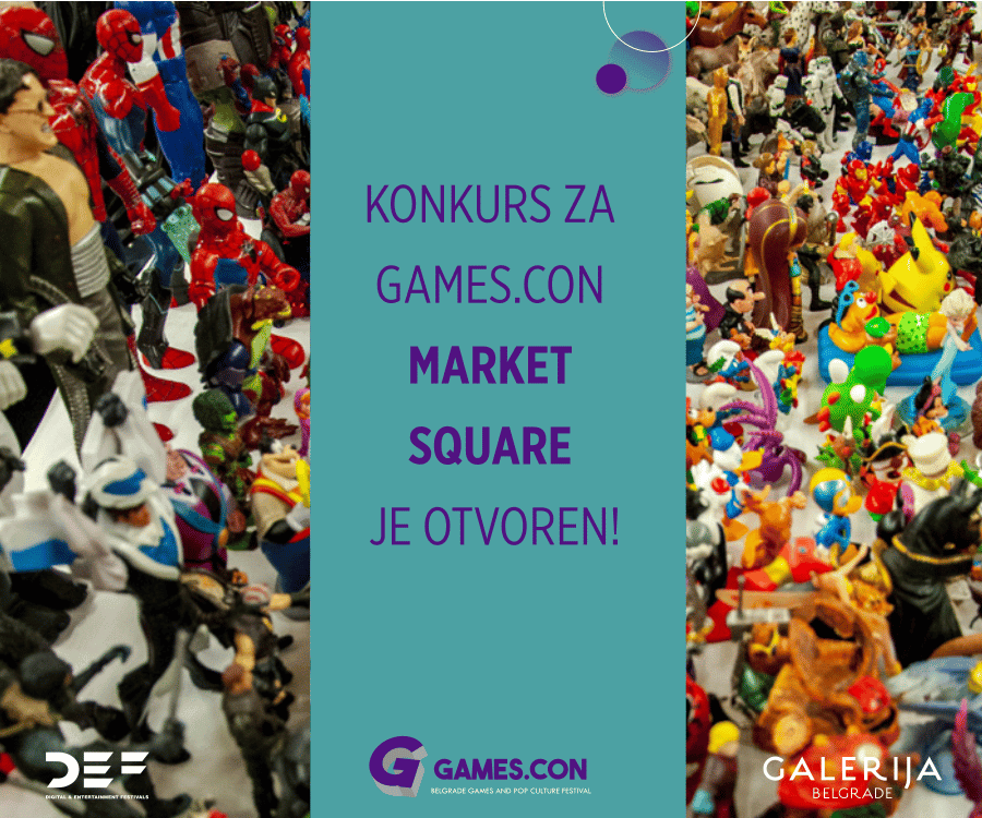 KONKURS ZA GAMES.CON MARKET SQUARE JE OTVOREN! Games.con