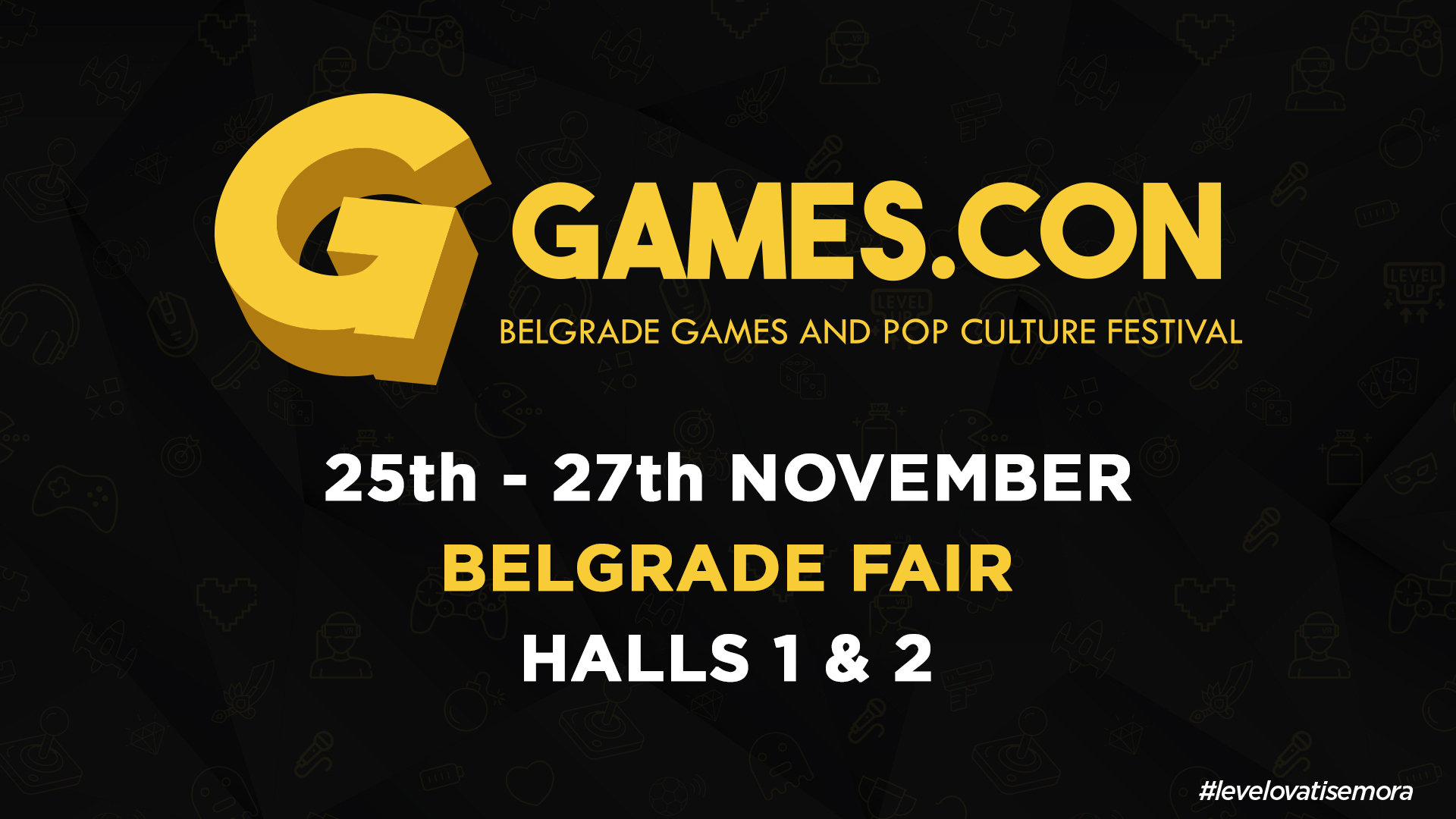 GAMES.CON, the largest and the most popular gaming and pop culture festival in the region starts on the 25th of November!