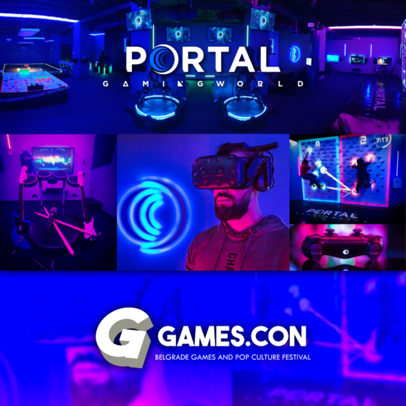 Portal Gaming World i virtuelna realnost na Games.Con-u