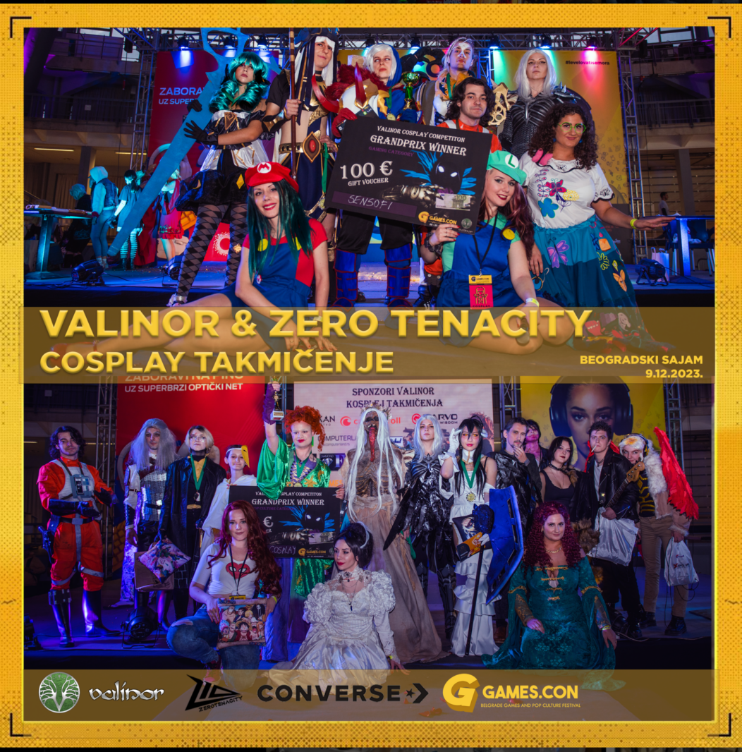 Valinor i Zero Tenacity Esports Kosplej takmičenje Valinor i Zero Tenacity Esports Kosplej takmičenje