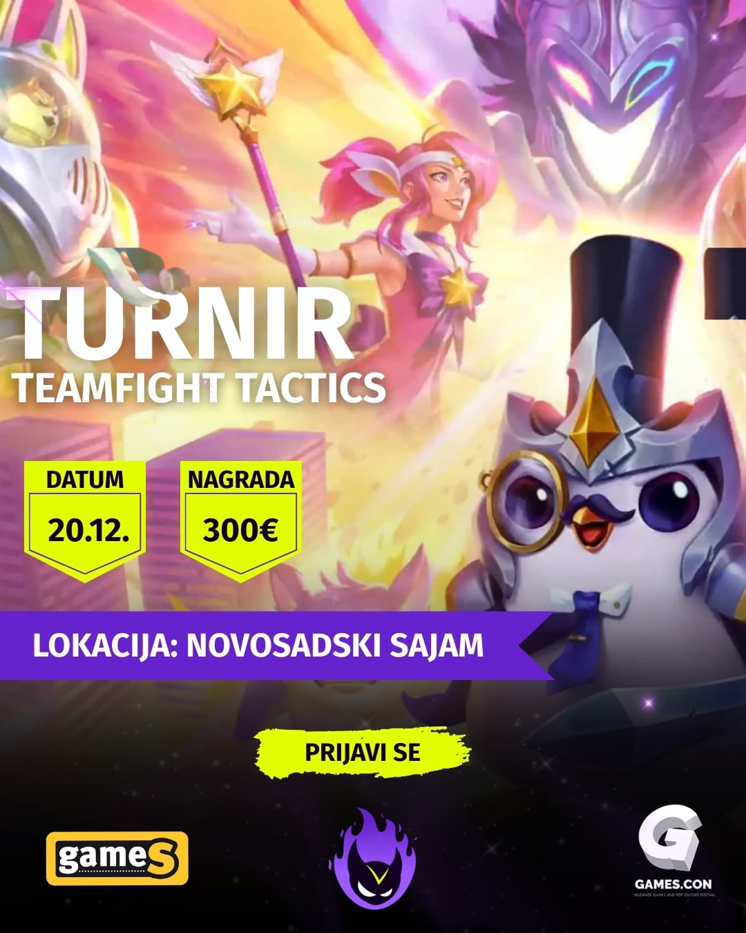 Teamfight Tactics turnir