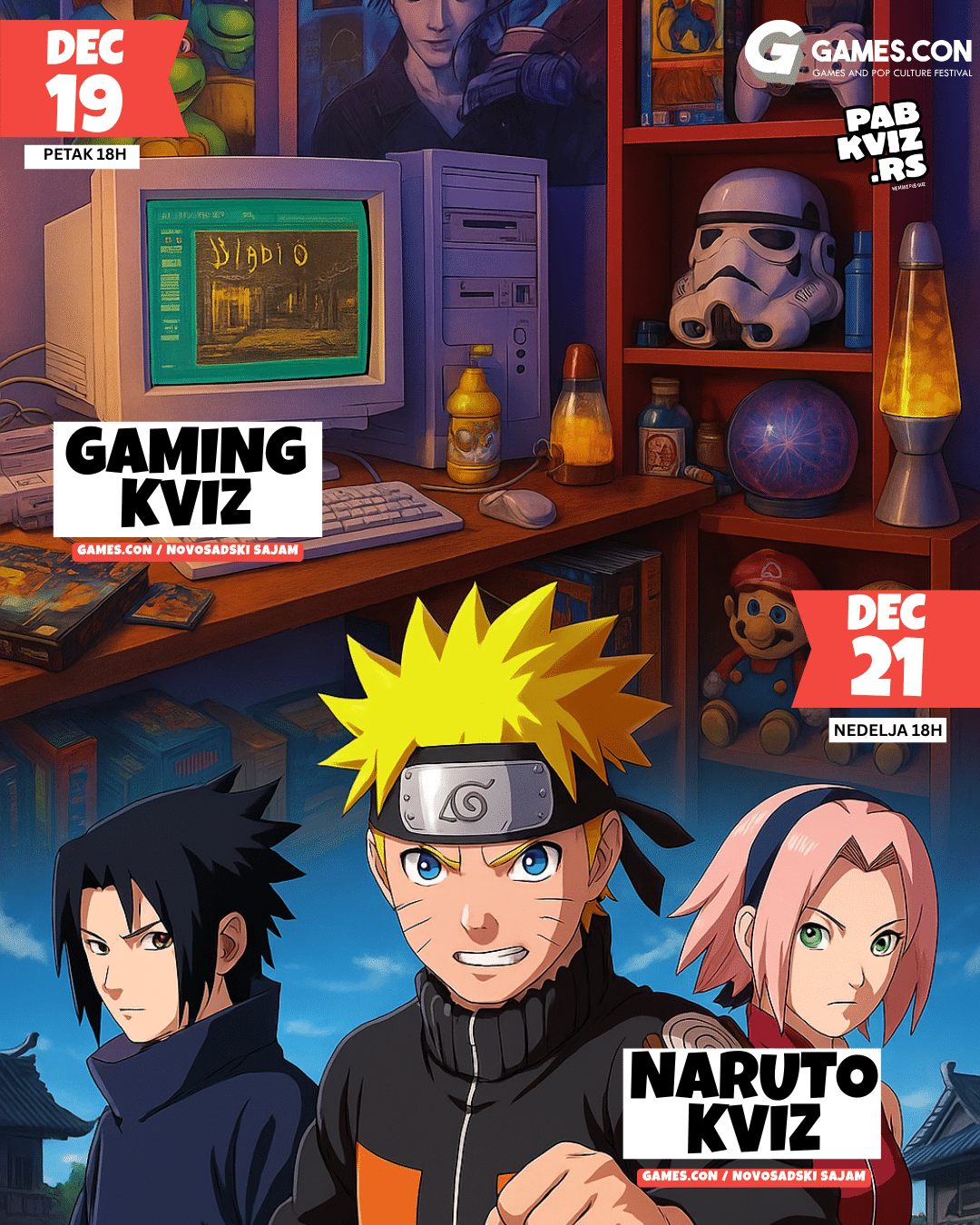 Gaming & Naruto kviz