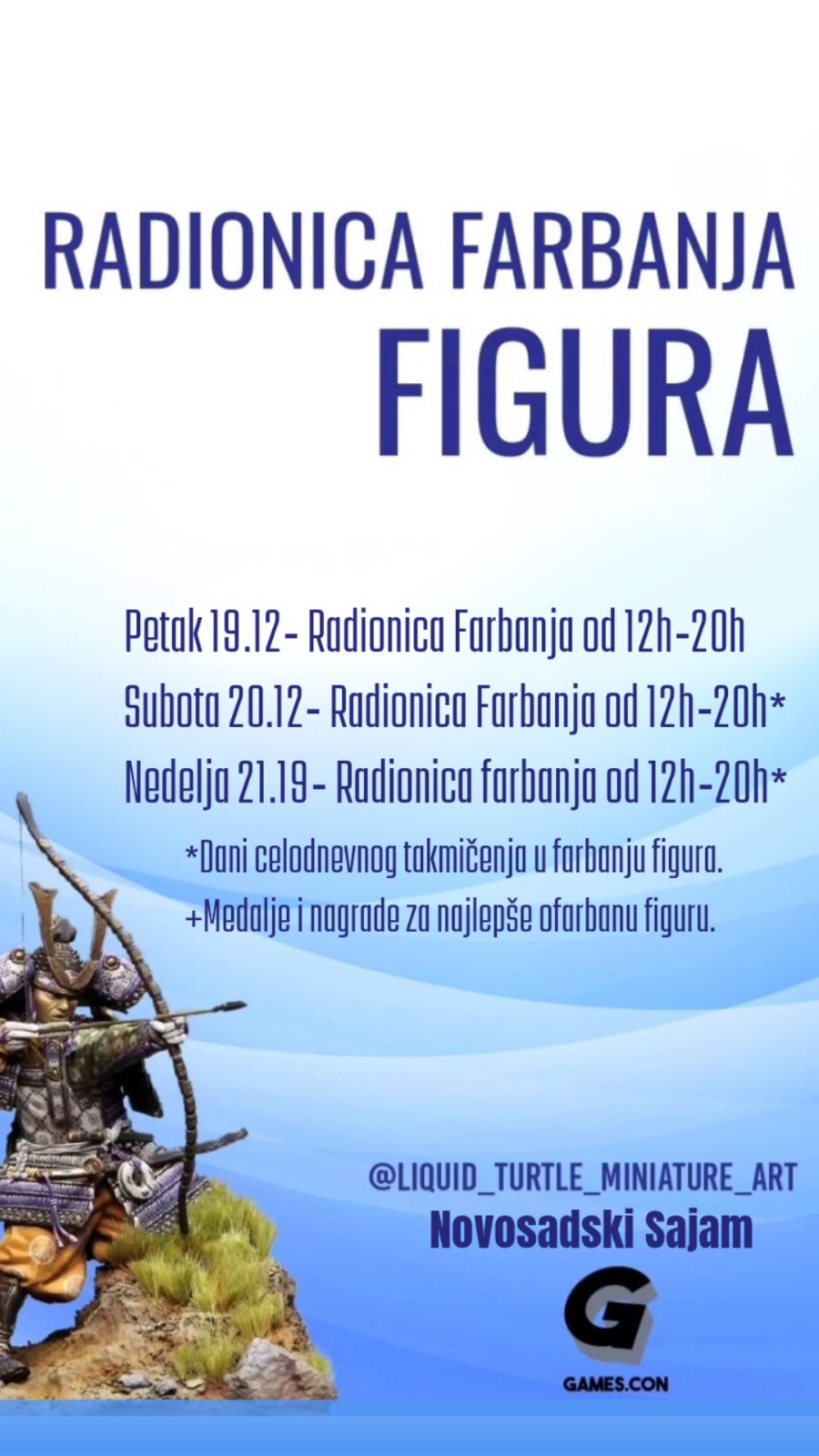 Liquid Turtle miniature Art