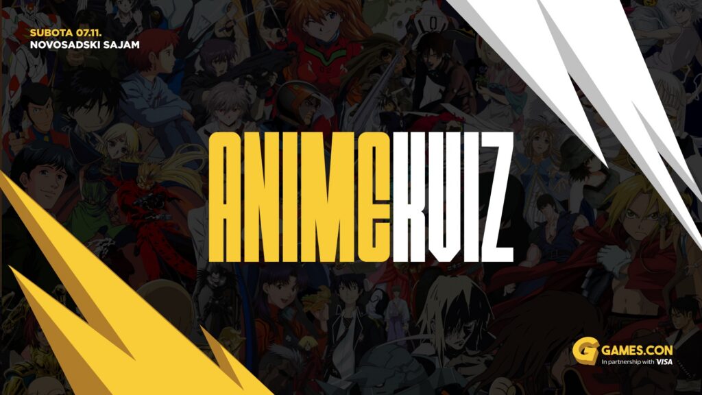 Anime kviz – subota 7. novembar, Novosadski sajam