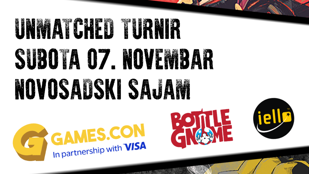 Unmatched turnir, subota 7. novembar, Novosadski sajam
